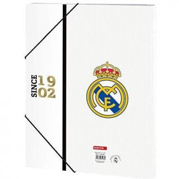 Safta 511954069, Classeur Unisexe Enfants Fo Classifié Real Madrid 19/20, Divers, Folio
