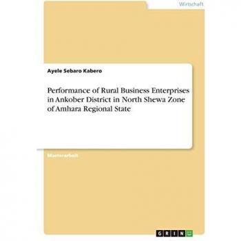 Performance of Rural Business Enterprises in Ankober District in North Shewa Zone of Amhara Regional State