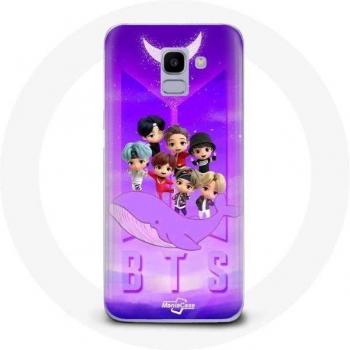 BTS TinyTAN Animated Case for Samsung Galaxy A8 2018