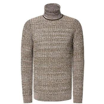 Rusty Neal Strickdesign Rollkragenpullover, Herren, L