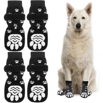 Cascos Antideslizantes de Punto PetComfort 4 Pares