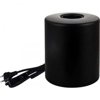 LUXULA JAR Stehlampe, Textilkabel, schwarz