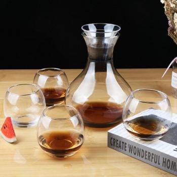 Karaffe und 4 Gläser Set 335ml