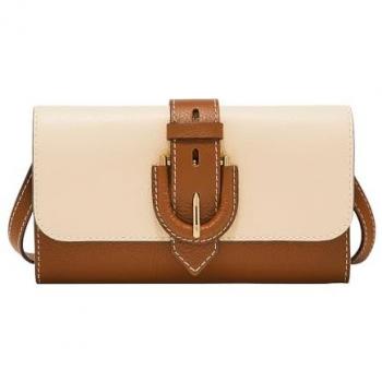 Fossil Harwell Beige Clutch Purse