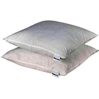 Oreillers Bultex Duo enveloppe coton blanc 60x60 cm (lot de 2)