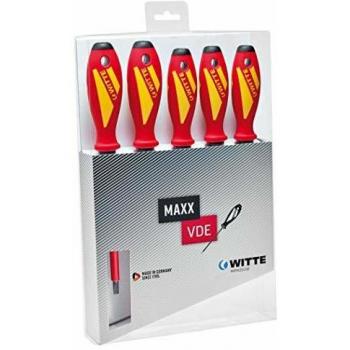 Juego de 5 destornilladores maxx vde (pl/pz)