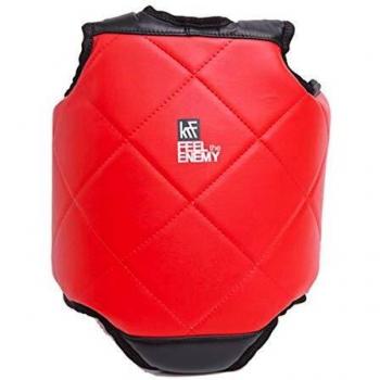 Krf Junior Red Padded Chest Protector Unisex One Size