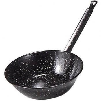 Garcima Sartén Doble Honda con Mango Esmaltada 24 Cm