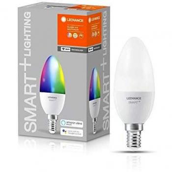 Ampoule LED SMART+ WiFi E14 5W RGBW Dimmable 470lm 2700-6500K
