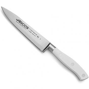 Cuchillo cocinero Arcos Riviera Blanc 233424 de Acero Nitrum, con Mango de Polioximetileno y hoja de 15 cm en estuche