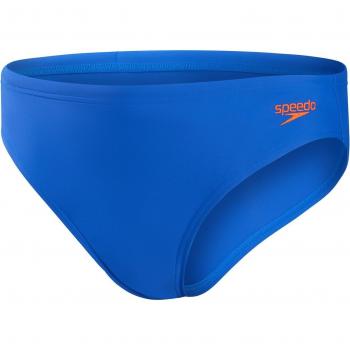 Bañador de niños Speedo Logo 6.5cm Brief Azul (9-10 años)