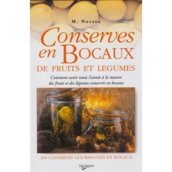 Conserves en bocaux de fruits et legumes