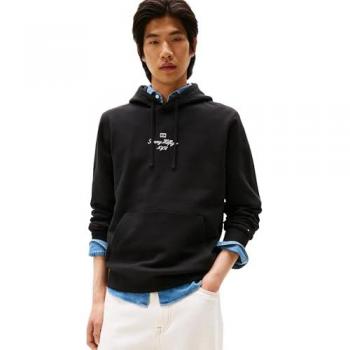 Tommy Hilfiger Hooded Sweatware “Outline Flag Script” – Herren
