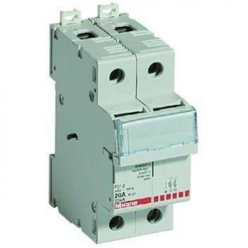 Portafusible Seccionable 2P 20A 8,5x31,5mm
