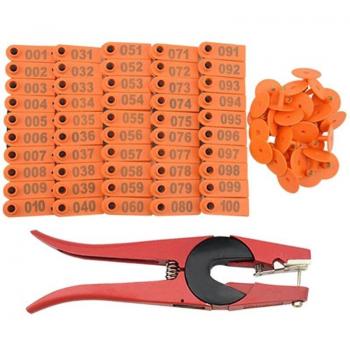 Kit d'étiquettes d'oreille pour gestion du bétail