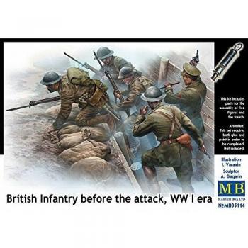 Prima Guerra Mondiale: Esercito Britannico Pre-Attacco – mB35114