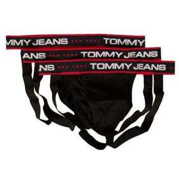 Kit com 3 Calcinhas Masculinas Tommy Hilfiger Preto XL