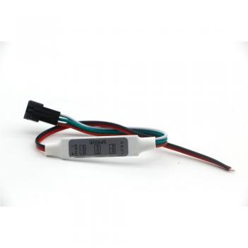 Regulador LED 5-24V SP002E: 3 teclas, atenuador de píxeles