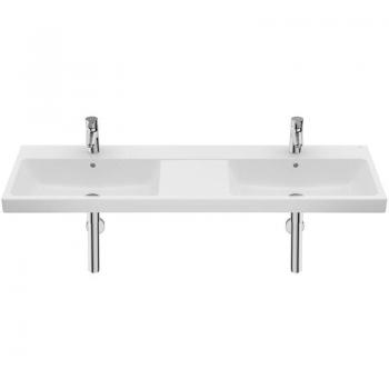 The Gap : vasques murales doubles Roca en porcelaine