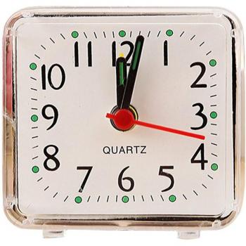 Square Quartz Alarm Clock