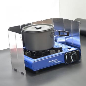 Windschutz‑Deckel 10‑Platten, Picknick‑ und Grill‑Schirm