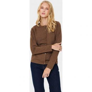 Saint Tropez Strickjacke A8661 – R‑Neck (Damen L)