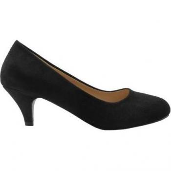 Where's That From Dames Pumps Shea, Faux Suède Lage Hakken Blauw EU 42 / UK 8