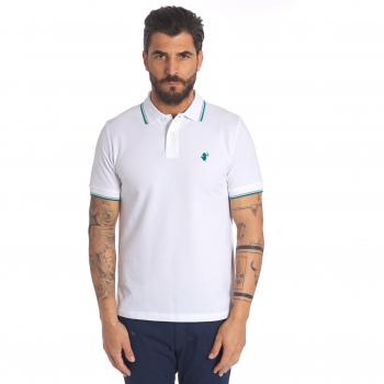 Polo Confort SAVE THE DUCK Homme Blanc S