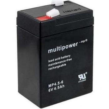 Powery 6V Bleiakku für Johnlite Lampe und Staubsauger