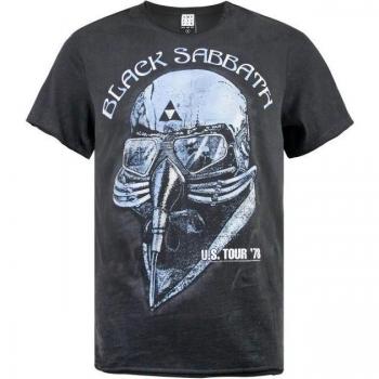 Amplified Men's Charcoal Black Sabbath '78 Tour Shirt