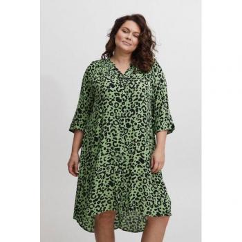 Fransa Kleid Grün – Elegante Blusenkleider-Serie