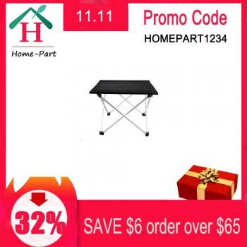 Portable Aluminum Picnic and BBQ Table