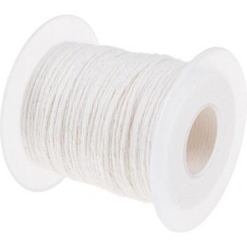61m Non-Smoke Cotton Candle Wick Core Spool for DIY Projects