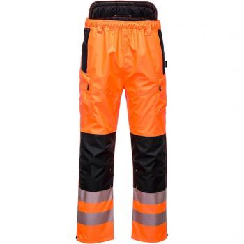 Pantaloni Lavoro Estremi Visibilità PW3 Nera Arancione M (Fr 42-44, UK 32-34)