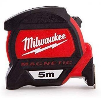 Milwaukee 5m Premium Measuring Tape with Dual Magnetic Hook