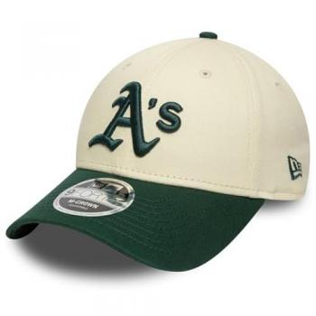 Cappellino New Era 9Forty Athletics – Colore Bianco e Verde Scuro
