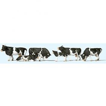 Set d'animaux de ferme HO scale Preiser 10145