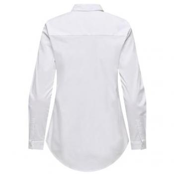 JDY Hemdbluse JDYMIO L/S EMBROIDERY SHIRT WVN NOOS in klassischer Form mit kleiner Bruststickerei