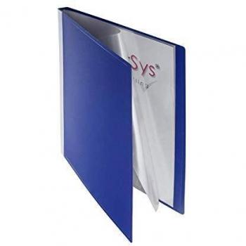 Kit di documenti Foldersys, 40 buste blu