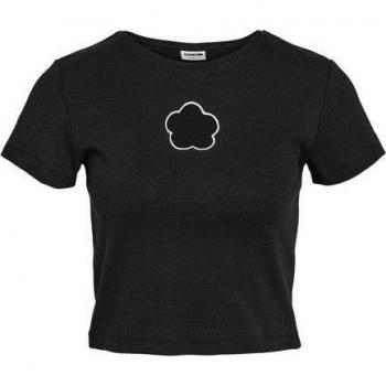 Noisy May Damen T-Shirt mit Cut-Out-Ausschnitt, Größe S