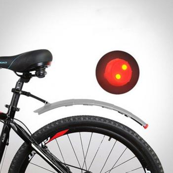 Quick Board Telescopic Bicycle Fender with LED RR7080