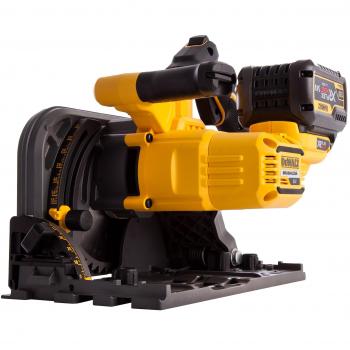 DeWalt DCS520 54v XR Cordless Brushless FLEXVOLT Plunge Saw 165mm 2 x 6ah Li-ion Charger Case