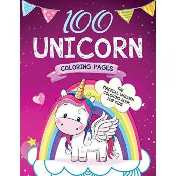 Jumbo Unicorn Coloring Book: The Magical Unicorn Coloring Book for Kids