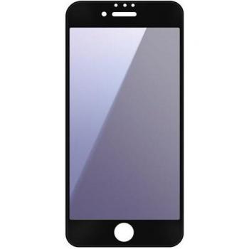 Protector de pantalla iPhone SE 2020/2022 negro de cristal templado