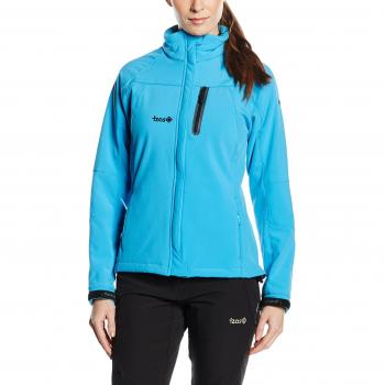 IZAS Escarra Veste Softshell Femme Turquoise/Noir XL