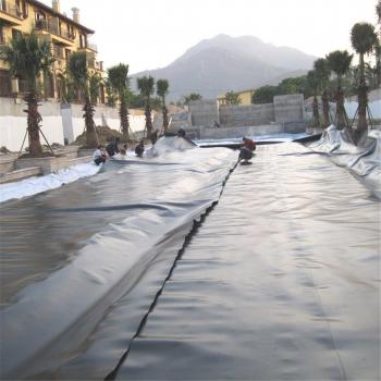 Wasserdichtes Schwimmbad Liner Tuch in Schwarz