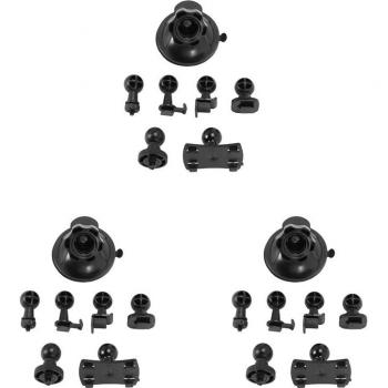 Universal 3X Suction Cup Car Mount for Driving Cameras