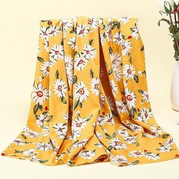 Stretchy Floral Chiffon Dress
