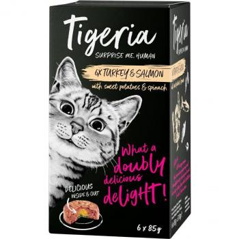 6x85g Tigeria poulet, saumon