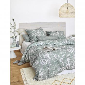 IRISETTE Bettwäsche Zobel-HK 8558, Biber, salbeigrün